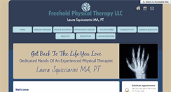 Desktop Screenshot of freeholdptclinic.com